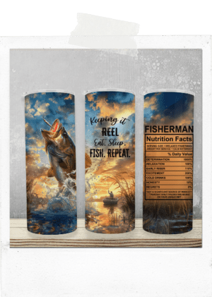 600ml Tumbler-Fishing-Fisherman