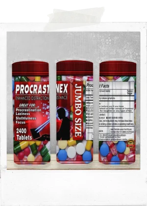 600ml Tumbler-Procrastinex Tablets