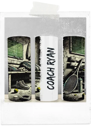 600ml Tumbler-Tennis-Coach