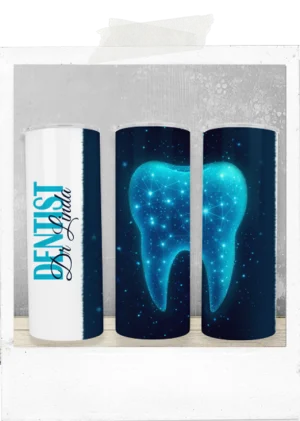 600ml Tumbler-Starry Design-Dentist