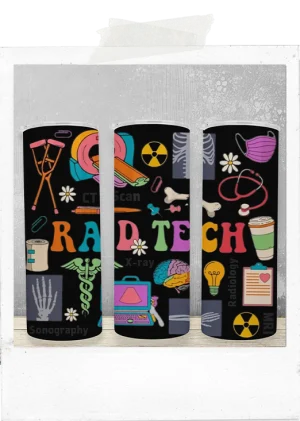 600ml Tumbler-Groovy RadTech
