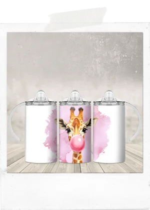 Sippy Tumbler-Giraffe Bubblegum