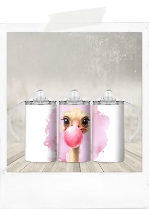 Sippy Tumbler-Ostrich Bubblegum