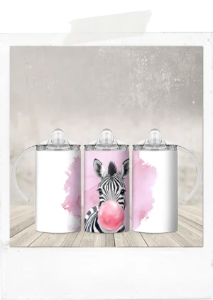 Sippy Tumbler-Zebra Bubblegum
